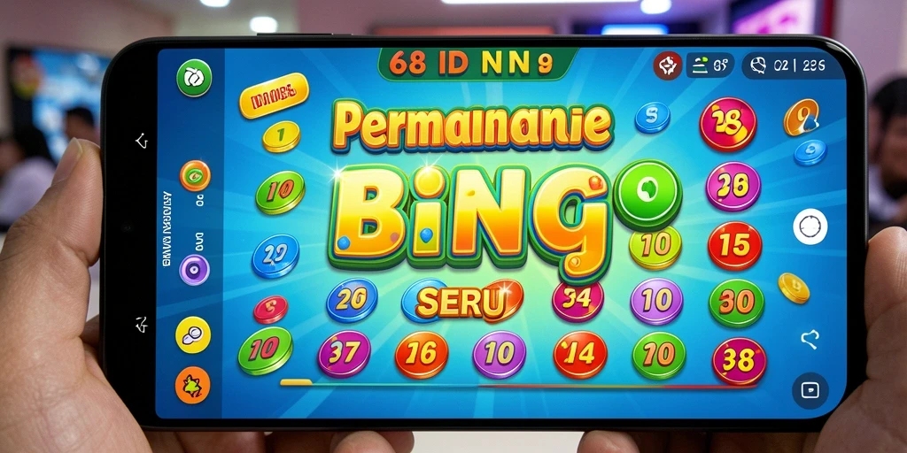 Tampilan menarik dari gameplay Bingo 68IDN.