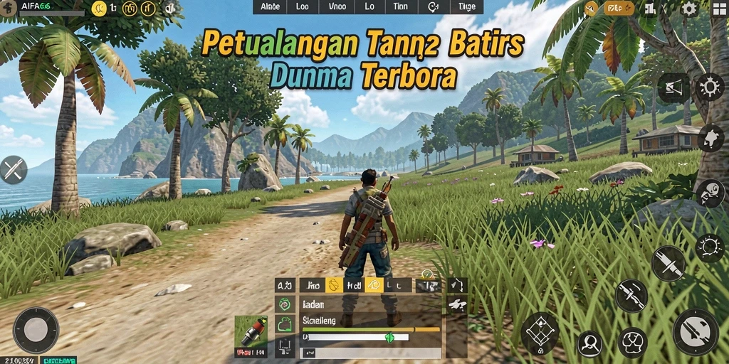 Tampilan gameplay AIFA66 yang menakjubkan dalam dunia terbuka.