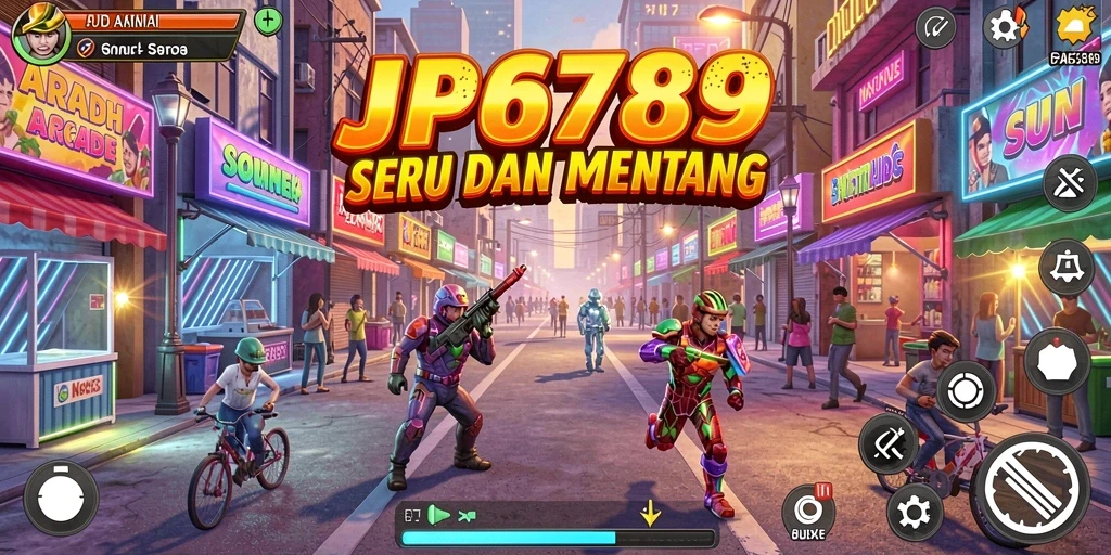 Screenshot menunjukkan gameplay seru dari JP6789 dalam genre Arcade.