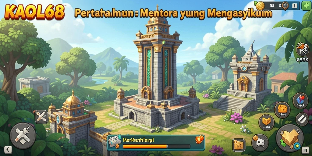 Menampilkan gameplay strategi menara yang mendebarkan.