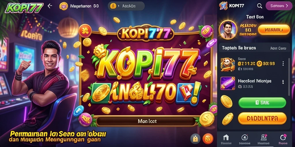 Screenshot gameplay KOPI77 yang menampilkan keseruan Slot.
