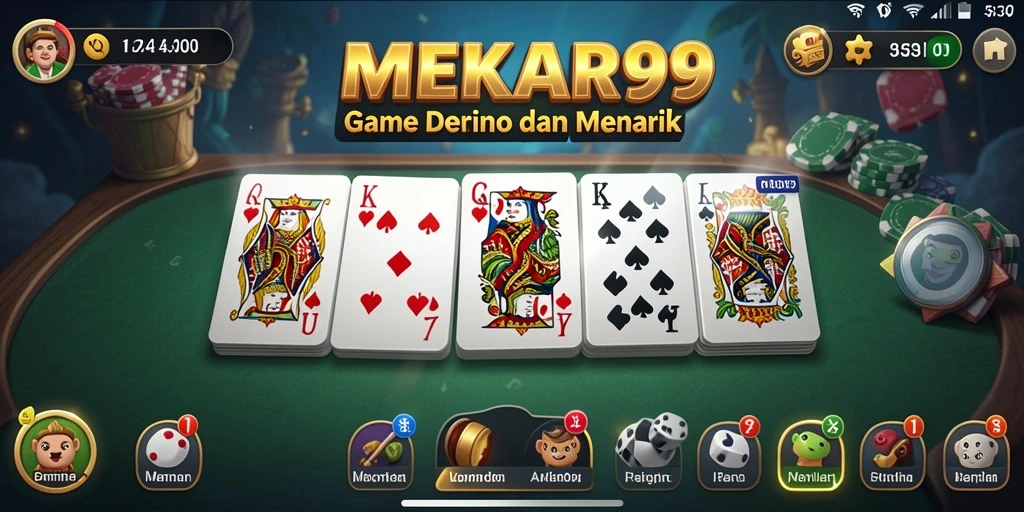 Gameplay seru MEKAR99 dengan grafis menawan.