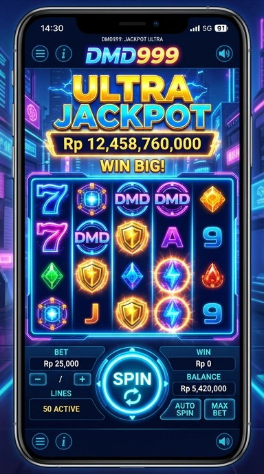Tampilan antarmuka dmd999 yang intuitif dan menarik.